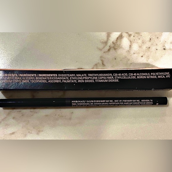 MK17. NIB. MARY KAY PRECISION BROW LINER BLACK BROWN - Picture 3 of 4